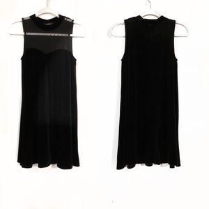 Black Velvet Mini dress